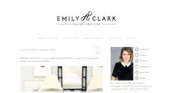 Desktop Screenshot of emilyaclark.com